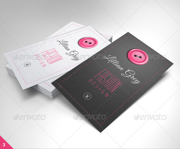 Fashion Designer Business Card - Vol.2